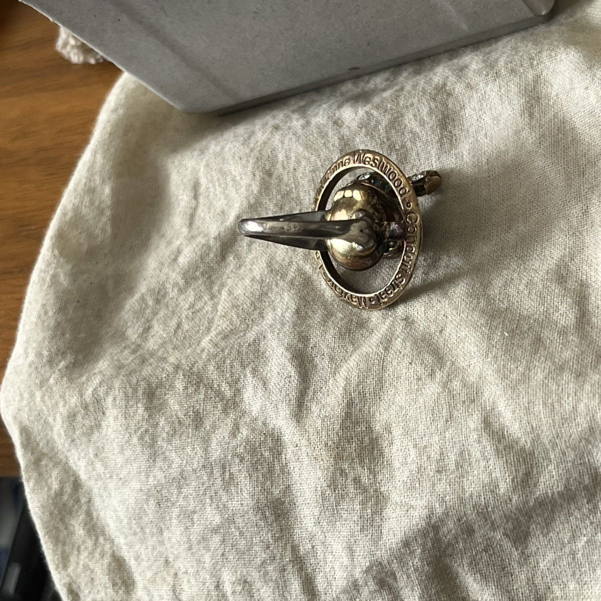 Vivienne Westwood Poison Ring✩.*˚ Vivienne Westwood New Poison Orb Swarovskiencrusted Ring in