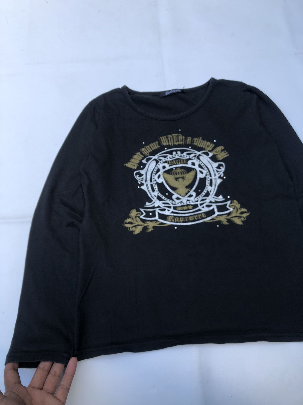 Hysteric Glamour JAPANESE PINKTRASH MODE 3D DESIGN SAD QUOTES LONGSLEVEE Size US M / EU 48-50 / 2 - 2 Thumbnail