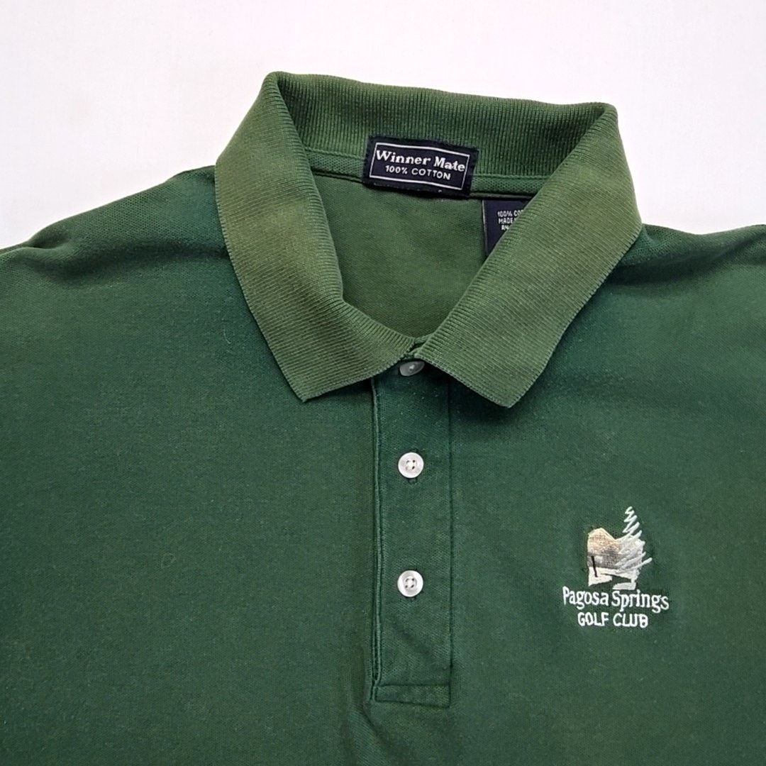 Other Colorado Pagosa Springs Golf Club Polo Green Mens L Shirt Size US L / EU 52-54 / 3 - 5 Thumbnail