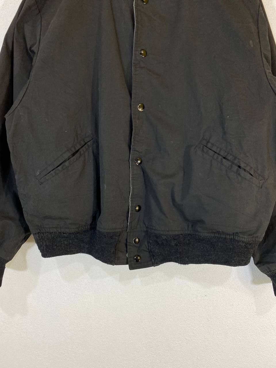 Vintage vintage distressed reversible bomber jacket nice design Size US XL / EU 56 / 4 - 3 Thumbnail