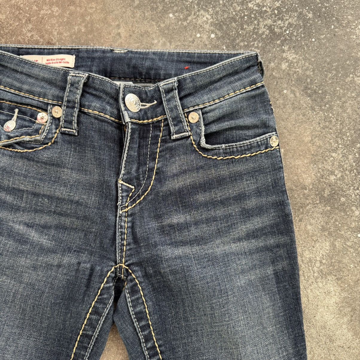 Japanese Brand × True Religion True Religion Billie Vintage Y2K Straight Jeans Size 25" / US 0 / IT 36 - 6 Thumbnail