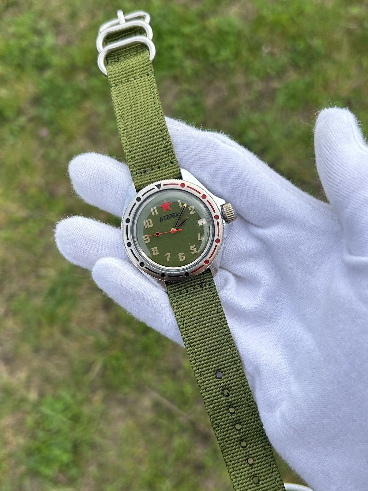 Vintage Vintage Watch Vostok Komandirskie Soviet Mechanical 1980s Size ONE SIZE - 19 Thumbnail