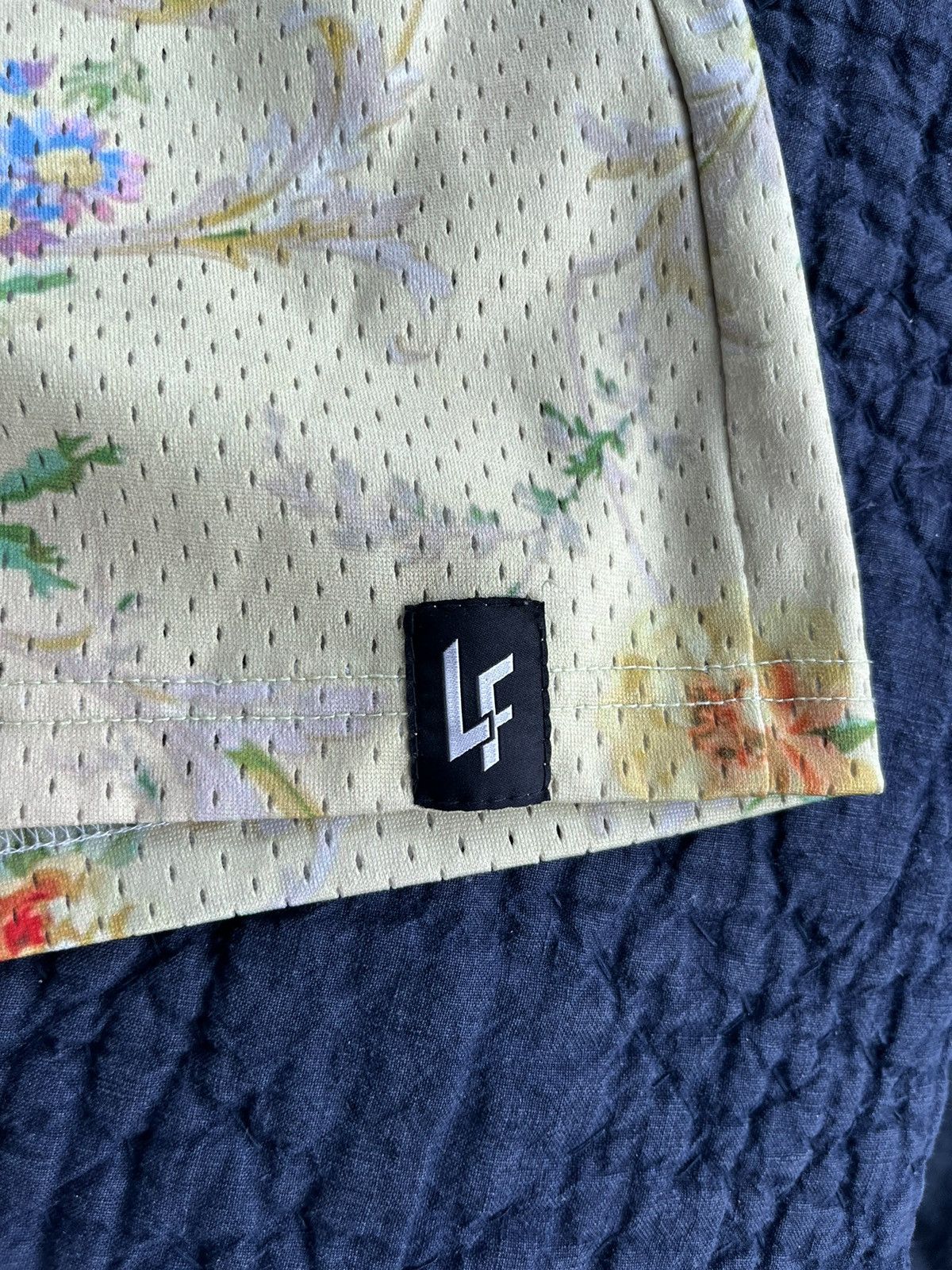Designer × Lost Enterprises [Medium] Lost Files Green Floral Mesh Shorts Size US 32 / EU 48 - 4 Thumbnail