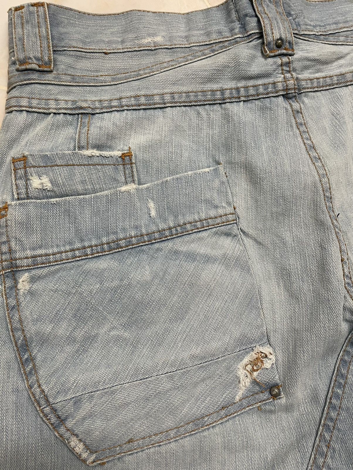 Japanese Brand RARE!! JAPANESE SICKO NINETEEN BUSHPANT MULTIPOCKET JEANS Size US 37 - 12 Thumbnail