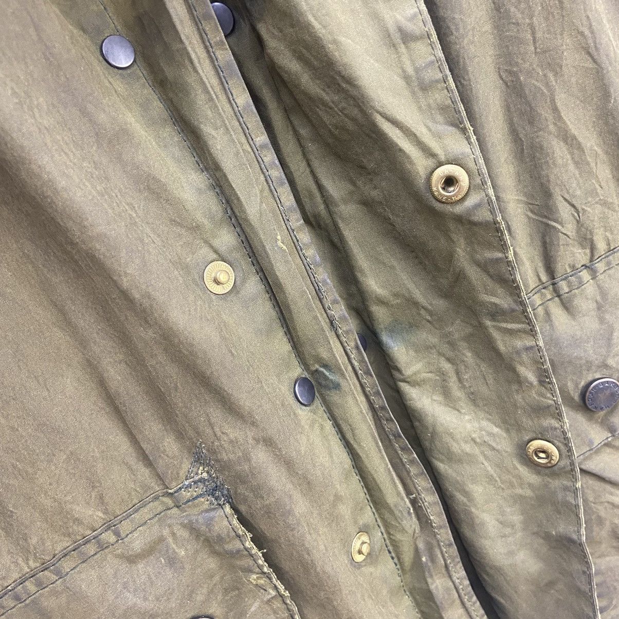 Barbour Vintage Made in England Barbour Border Wax Jacket Size US M / EU 48-50 / 2 - 20 Thumbnail