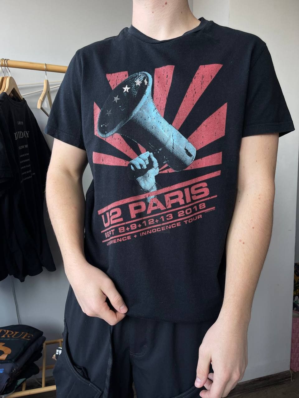 Band Tees × Vintage U2 Berlin Experience Innocence Tour 2018 Graphic T-shirt Size US L / EU 52-54 / 3 - 1 Thumbnail