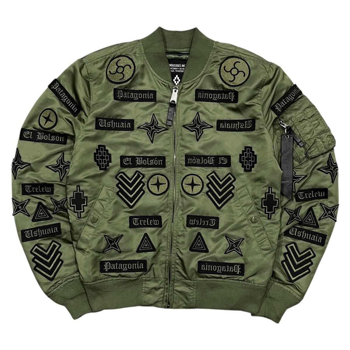 【希少コラボ】Marcelo Burlon × Alpha Industries MARCELO BURLON REVISITS ALPHA INDUSTRIES BOMBER - Wait! Fashion