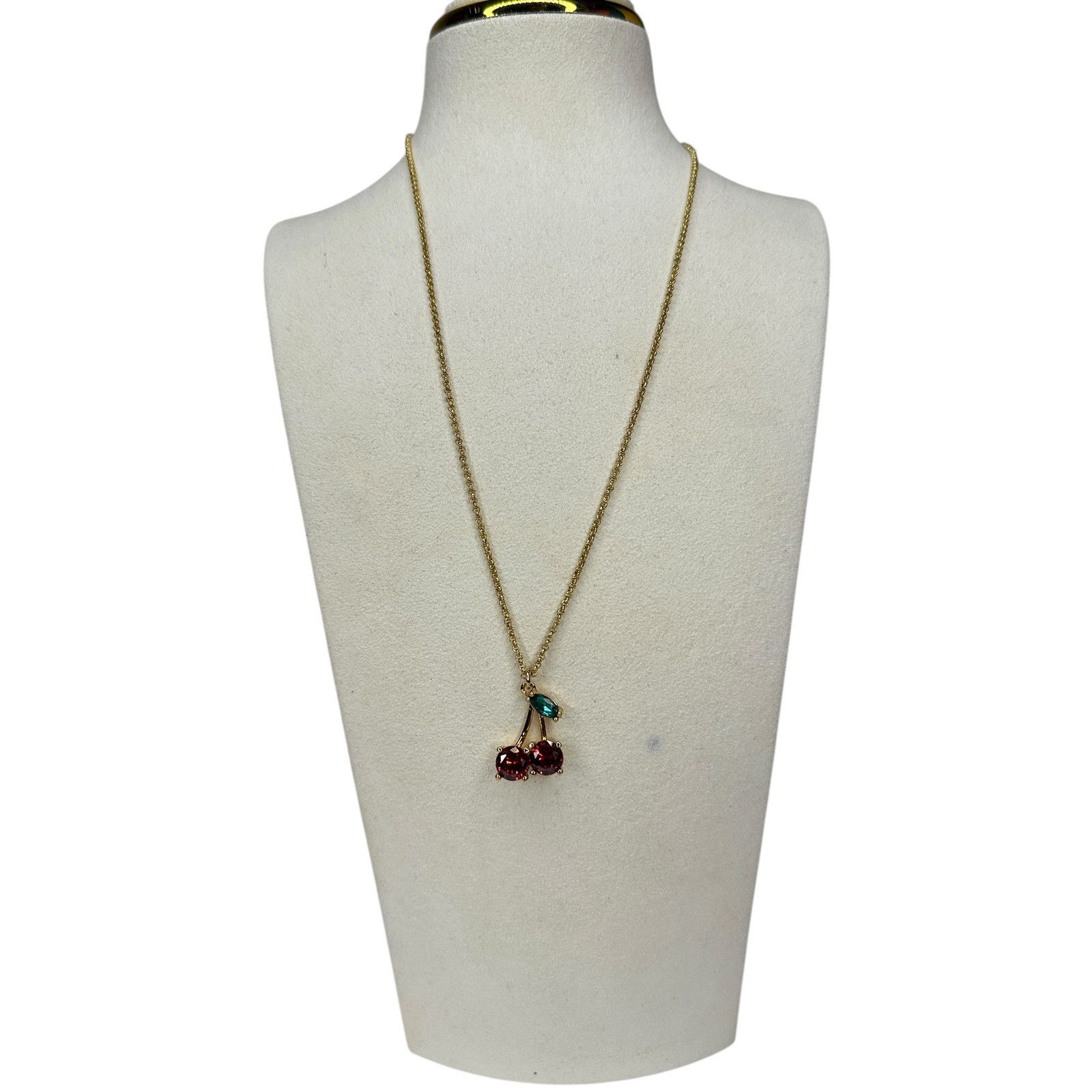 Kate Spade Kate Spade New York Ma Cherie Cherry Mini Necklace Size ONE SIZE - 1 Thumbnail