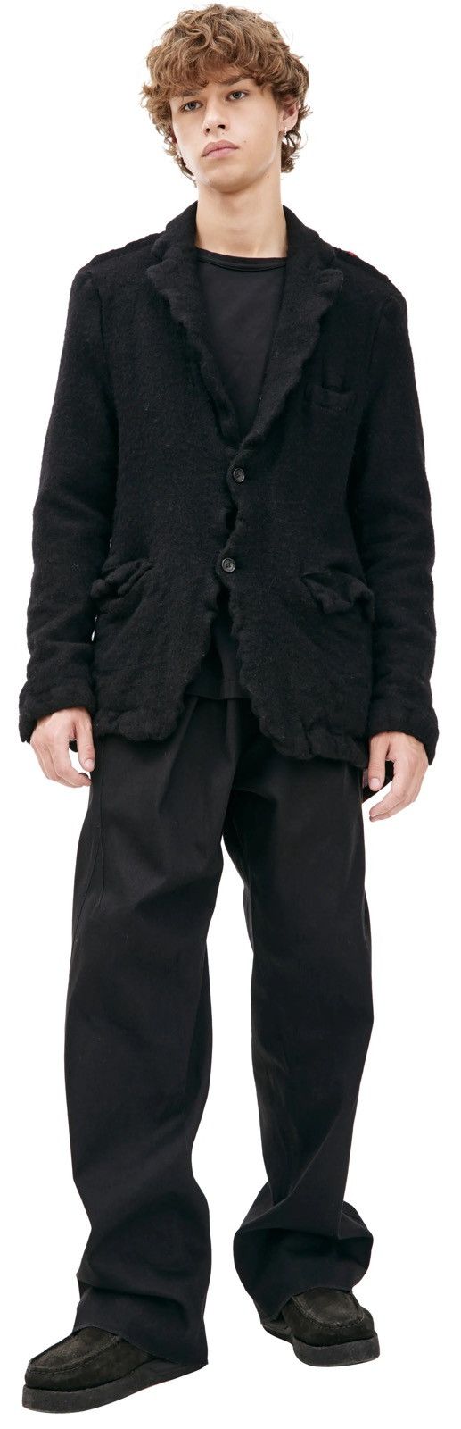 CDG by Comme des Garcons × Comme des Garcons × Comme des Garcons Black Comme des Garcons,Blazer Material: 90% wool 10% nylon, Japan Size US S / EU 44-46 / 1 - 2 Thumbnail