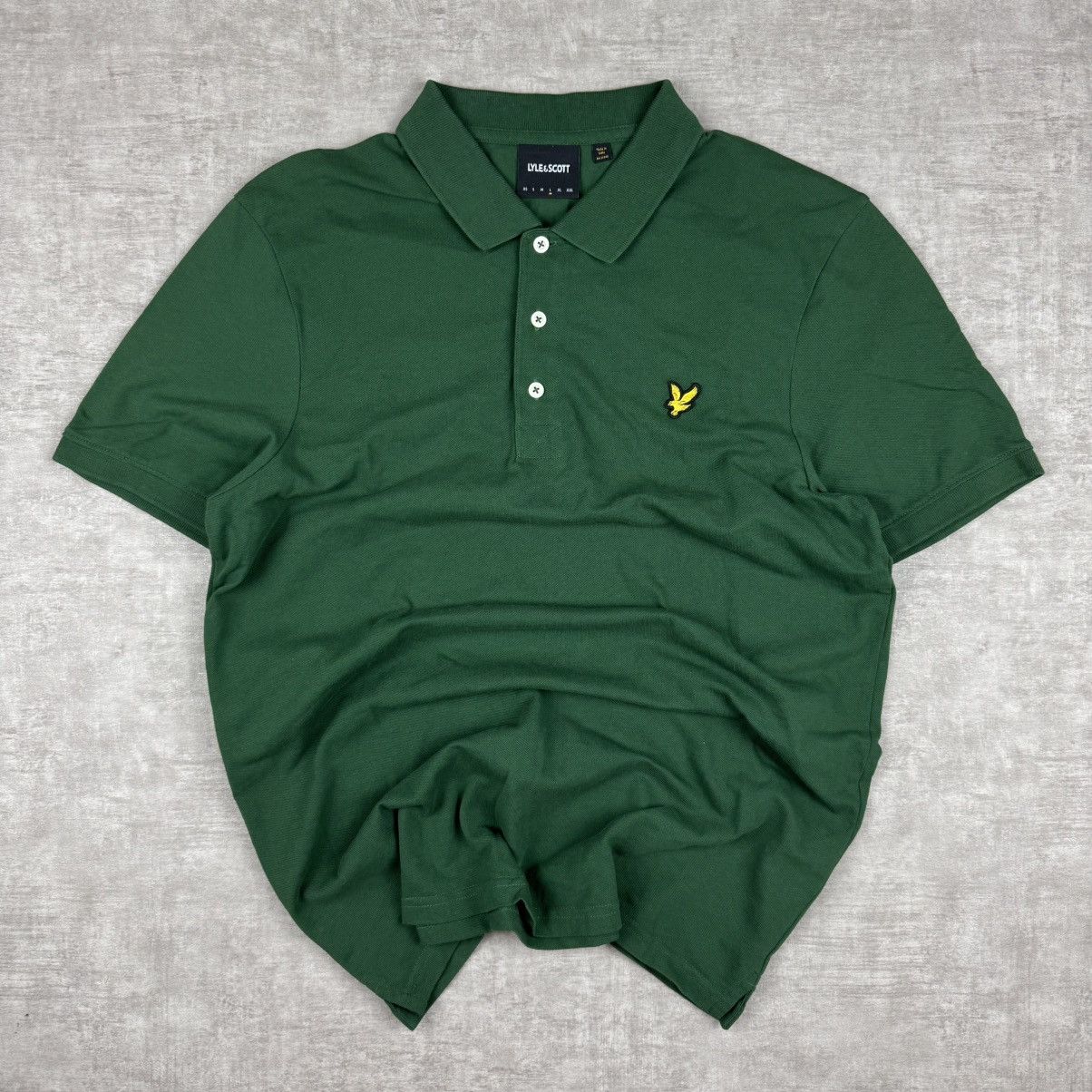 Lyle & Scott Lyle & Scott Green Polo Shirt Size US L / EU 52-54 / 3 - 1 Thumbnail