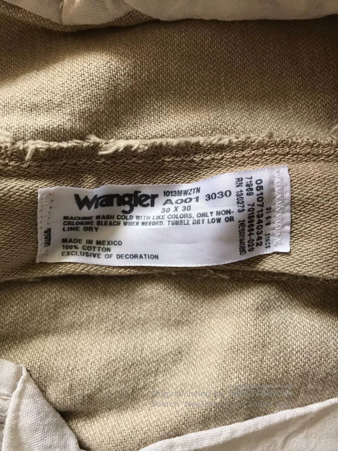 Wrangler Wrangler 13MWZTN Jeans W30L30. Size US 30 / EU 46 - 9 Thumbnail