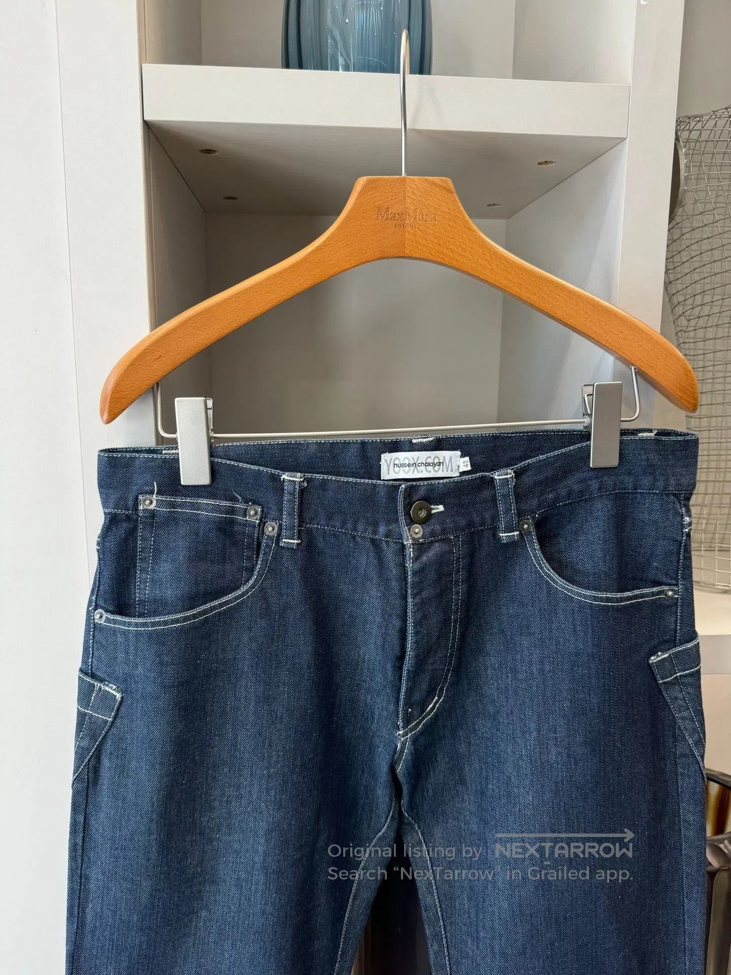 Hussein Chalayan Hussein Chalayan Raw Denim Jeans. Size US 32 / EU 48 - 5 Thumbnail