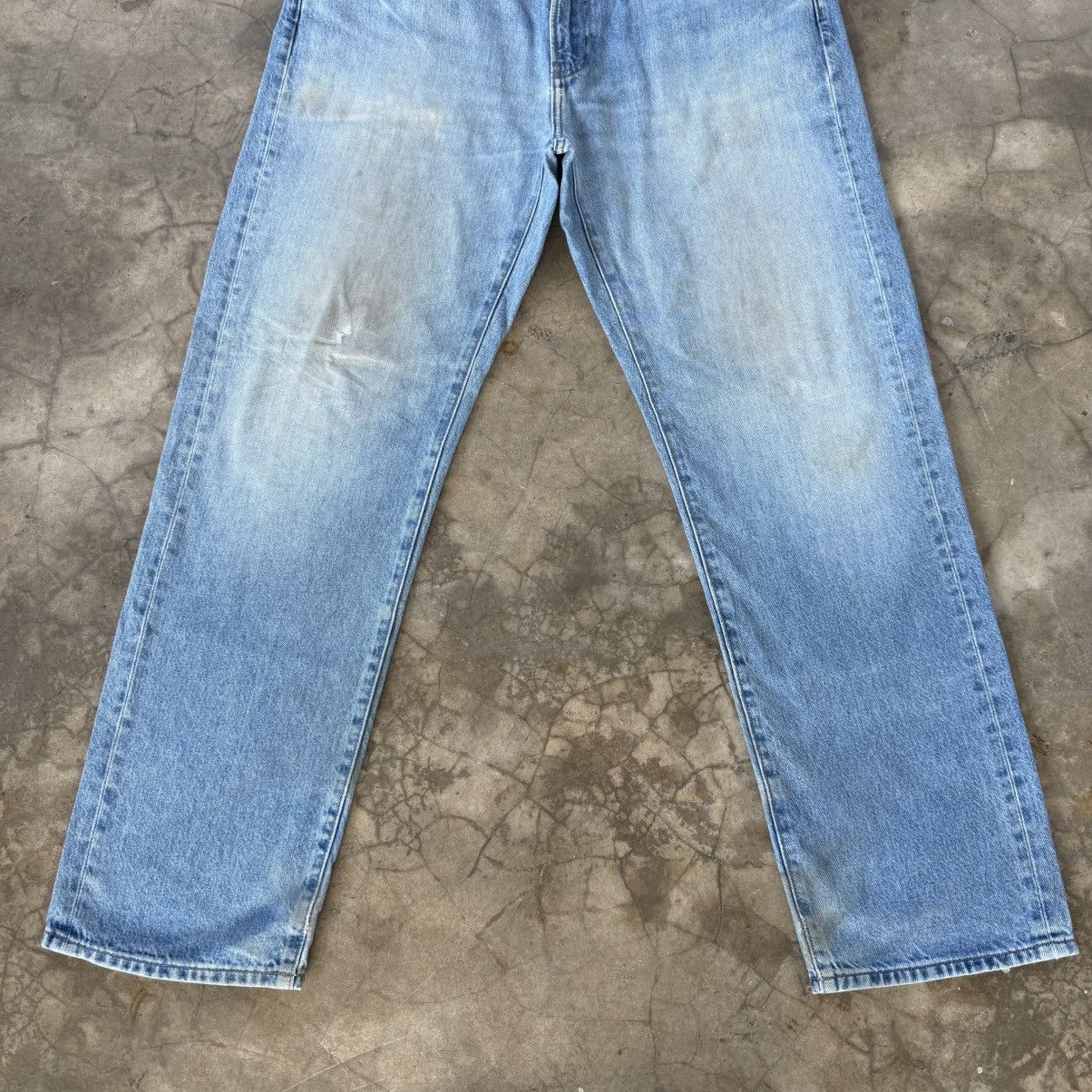 Japanese Brand W38x30.5 Vintage Japanese Brand Faded Denim Jean Size US 38 / EU 54 - 3 Thumbnail