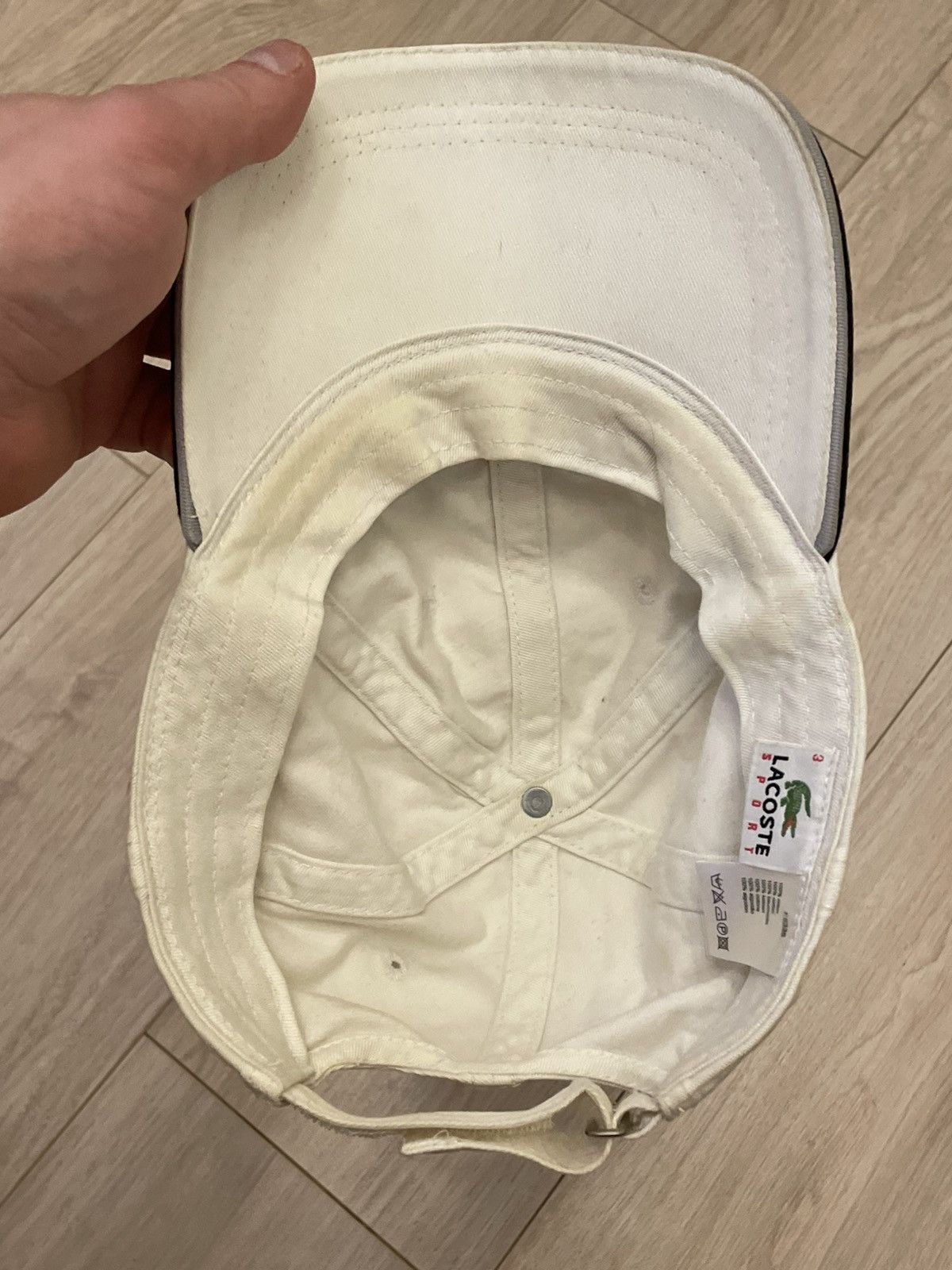 Lacoste Lacoste vintage big logo cap hat Size ONE SIZE - 10 Thumbnail