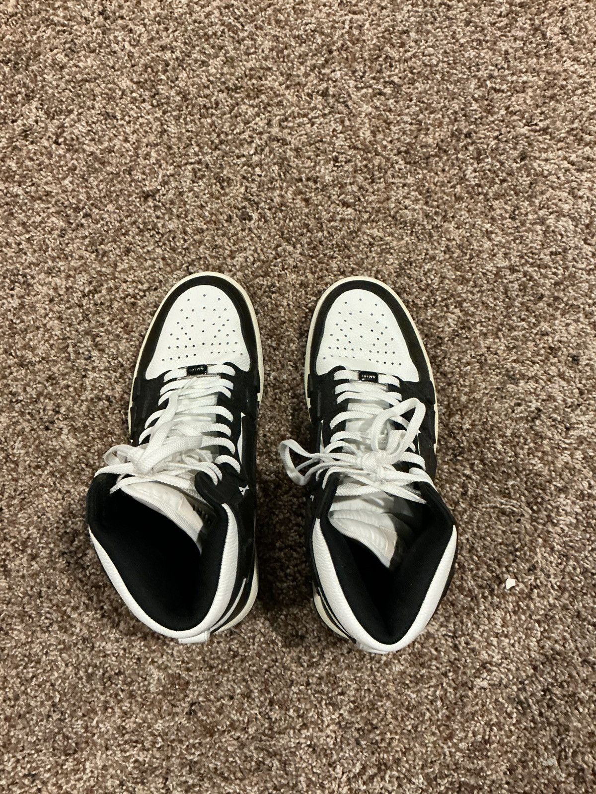 Amiri Amiri skel top hi Size US 8 / EU 41 - 6 Thumbnail