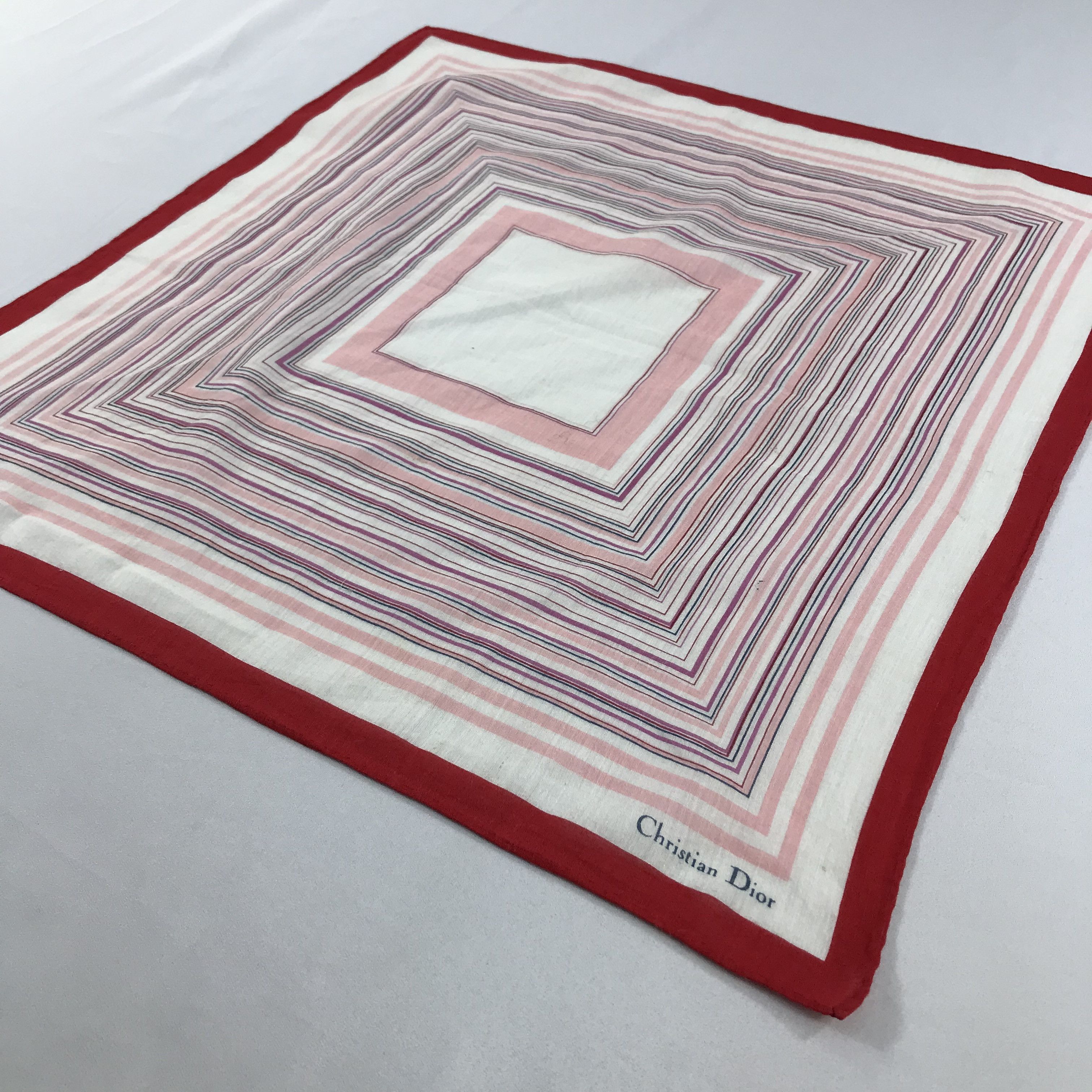 Vintage Christian Dior Bandana / Handkerchief / Neckerchief - S2268 Size ONE SIZE - 2 Thumbnail