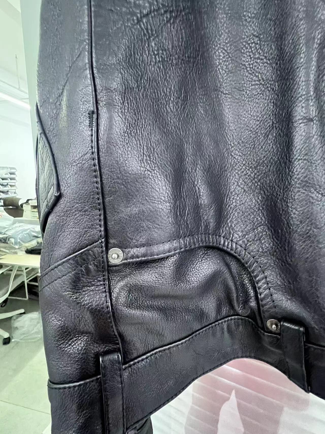 Balenciaga Balenciaga boxy leather jacket RARE Size US M / EU 48-50 / 2 - 5 Thumbnail