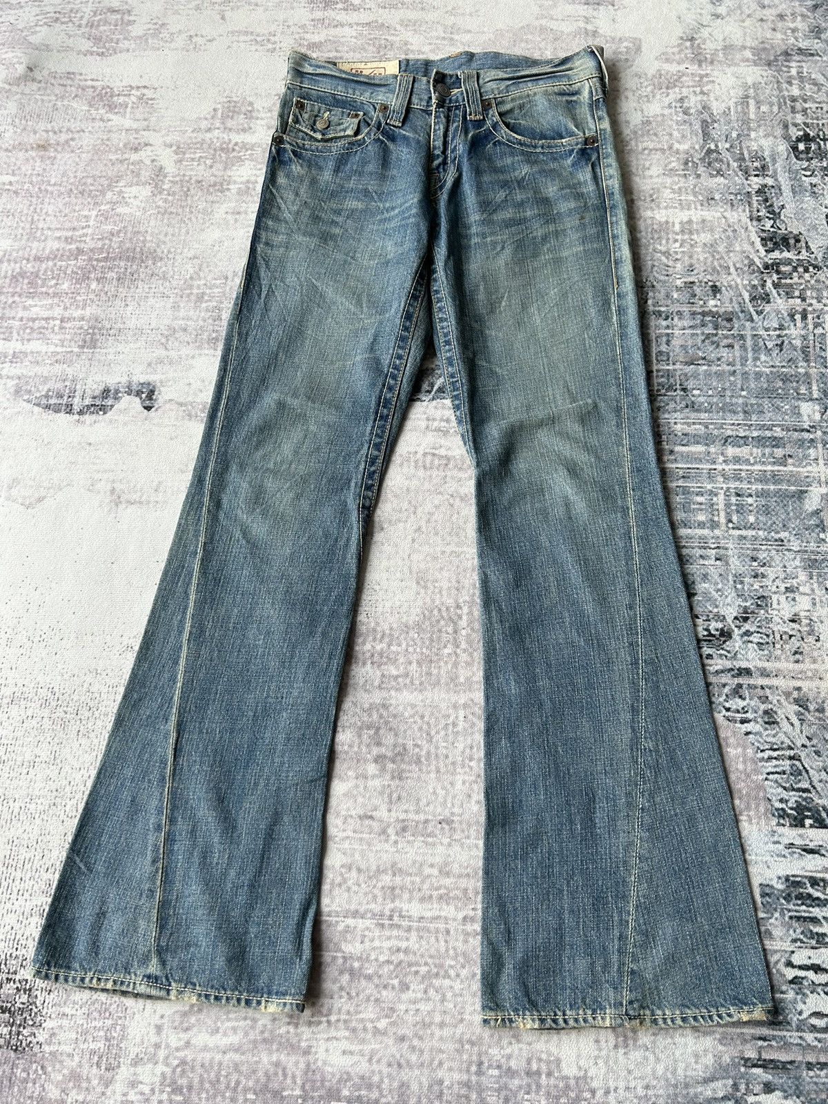 If Six Was Nine Super Flared Denim Design By Rush Hour Size US 32 / EU 48 - 1 Thumbnail
