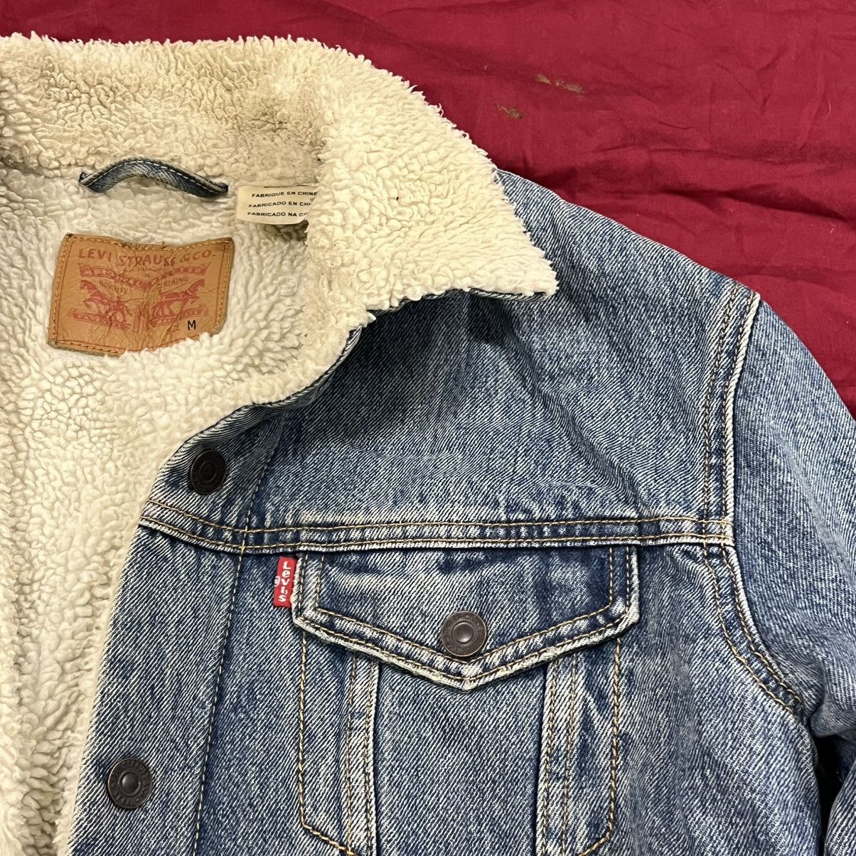 Levi's Levi's Sherpa denim jacket #denimjacket Size US M / EU 48-50 / 2 - 4 Thumbnail