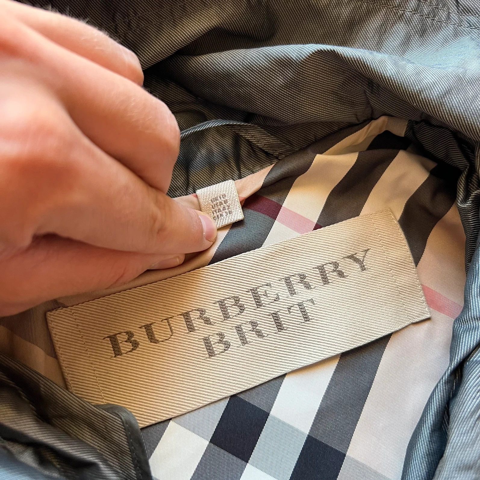 Burberry vintage 00s Burberry Brit Utility jacket coat Y2K pocket Size L / US 10 / IT 46 - 5 Thumbnail
