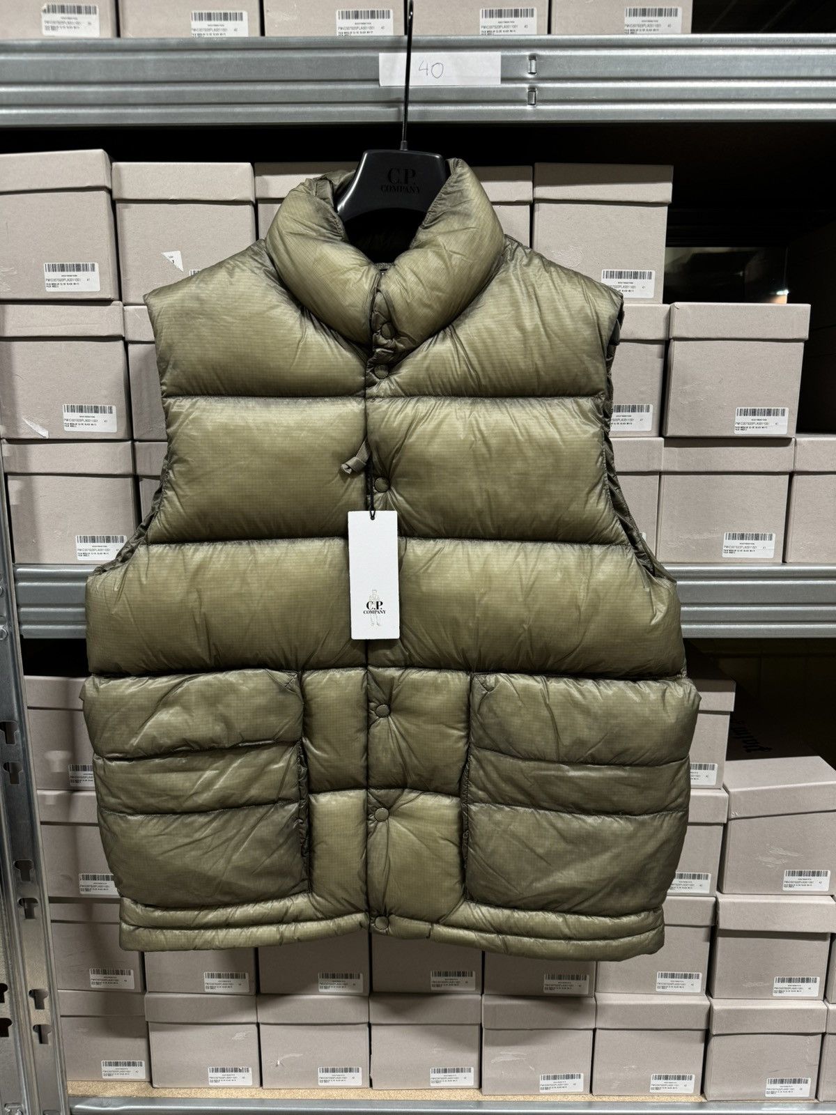 C.P. Company C.P Company DD Shell Down Vest NEW 800$ Size US M / EU 48-50 / 2 - 1 Thumbnail