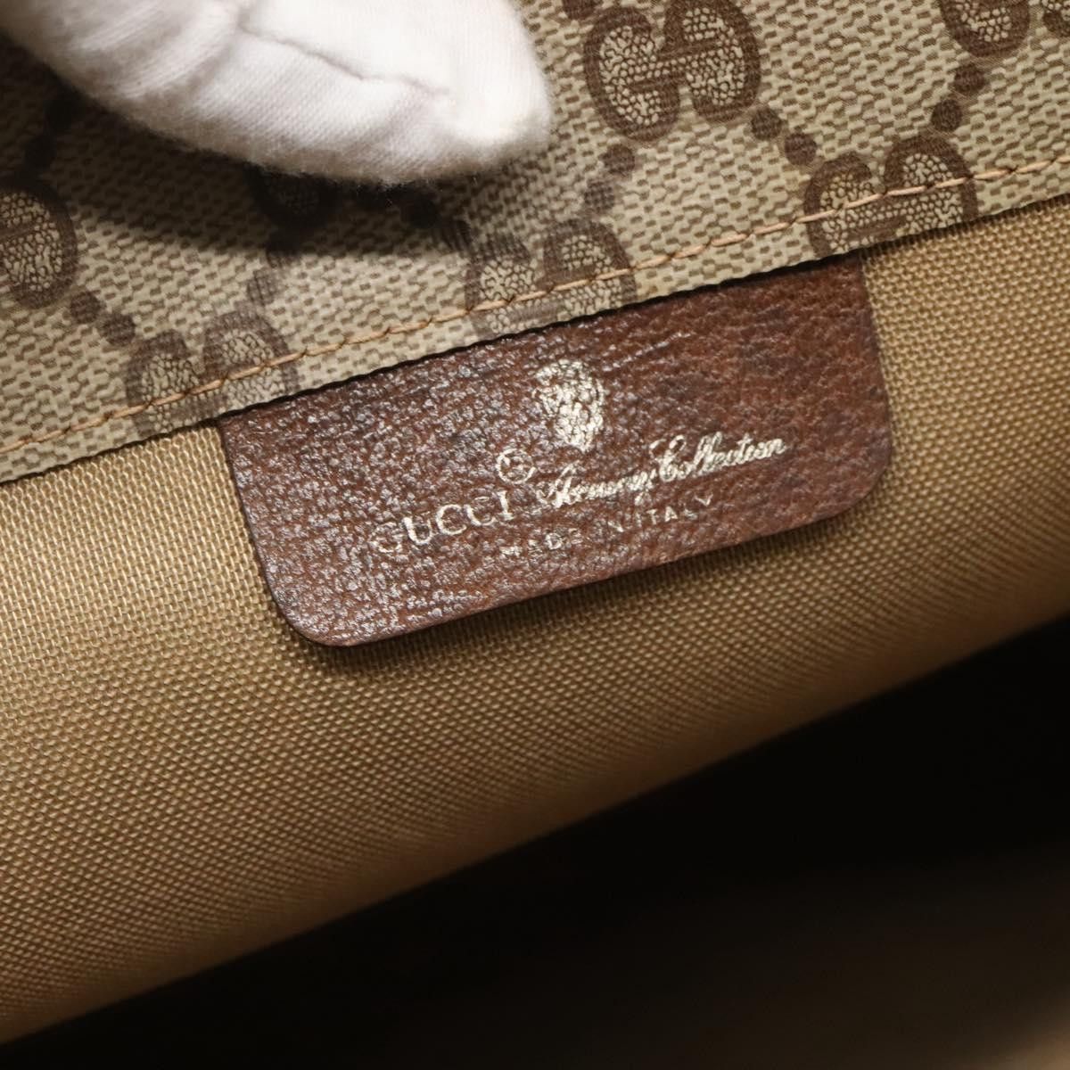 Gucci GUCCI GG Supreme Tote Bag Pvc Beige 41 02 109 Size ONE SIZE - 14 Thumbnail