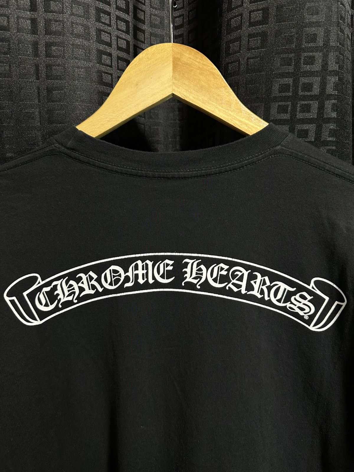 Chrome Hearts (SOLD) Chrome hearts scroll logo long sleeve shirt Size US L / EU 52-54 / 3 - 5 Thumbnail