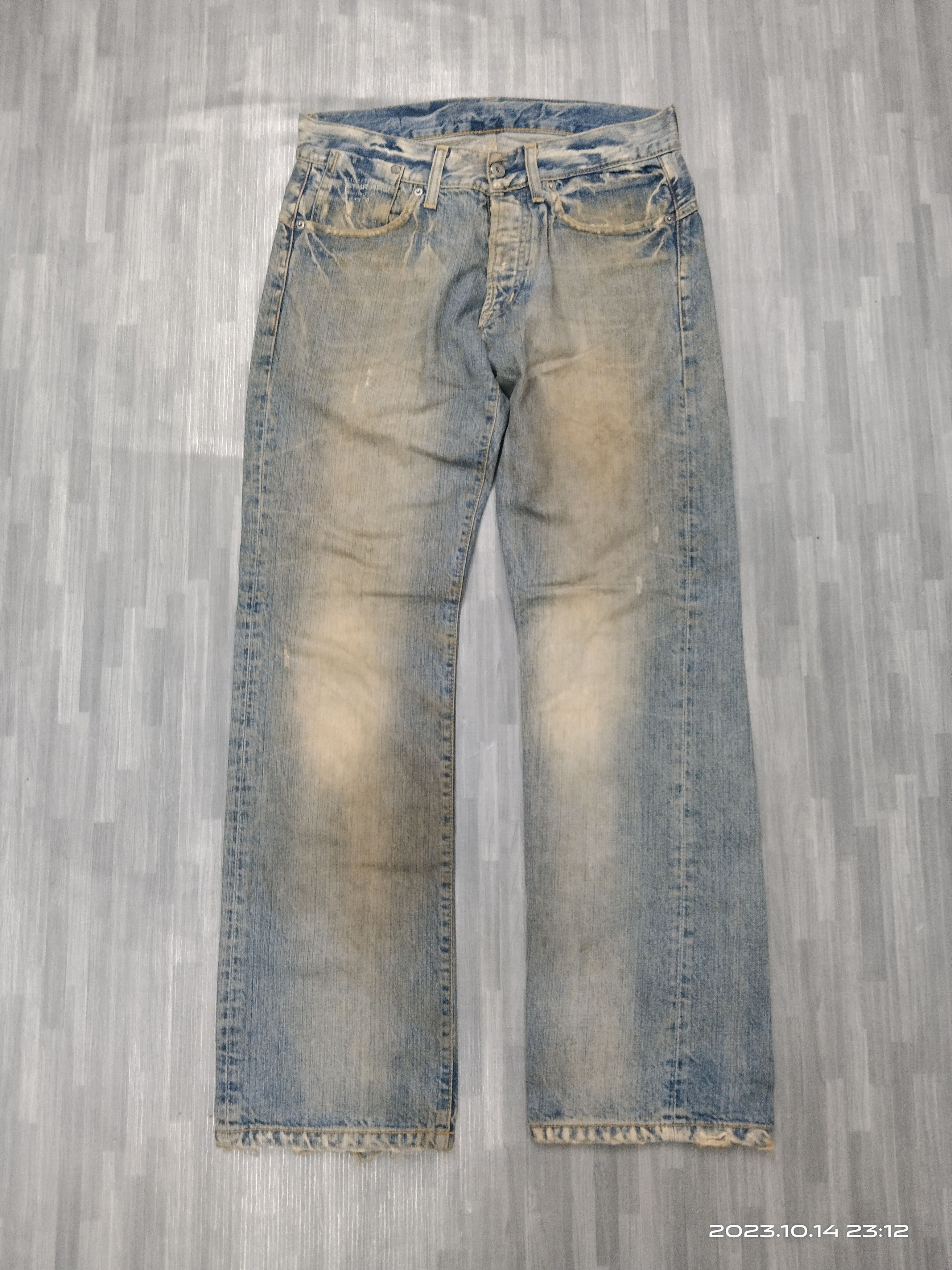 G-Star SICK DISTRESSED G-STAR DENIM PANTS Size US 31 - 2 Thumbnail