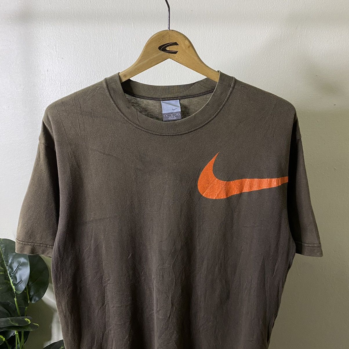 Nike Vintage 2000s Nike Travis Scott Brown Tee Size US M / EU 48-50 / 2 - 2 Thumbnail