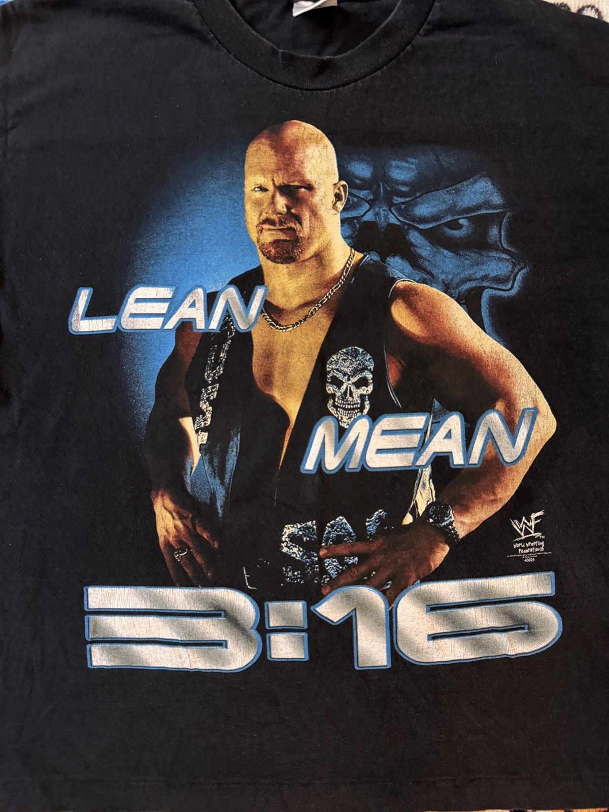 WWF Vintage Stone Cold Steve Austin Size US L / EU 52-54 / 3 - 2 Thumbnail
