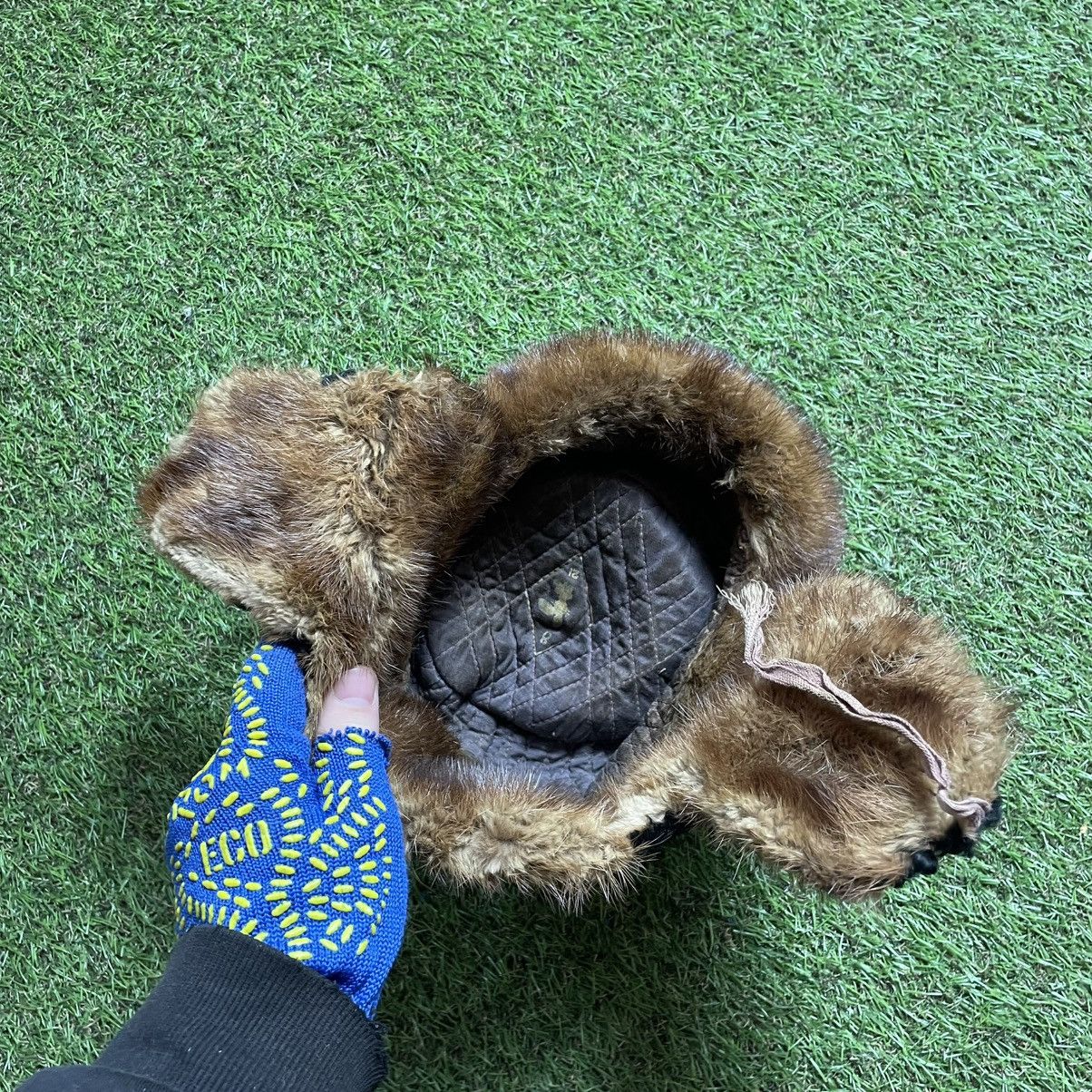 Vintage Vintage Karakul Fur Trapper Hat Archive Rare Headwear OS Size ONE SIZE - 4 Thumbnail