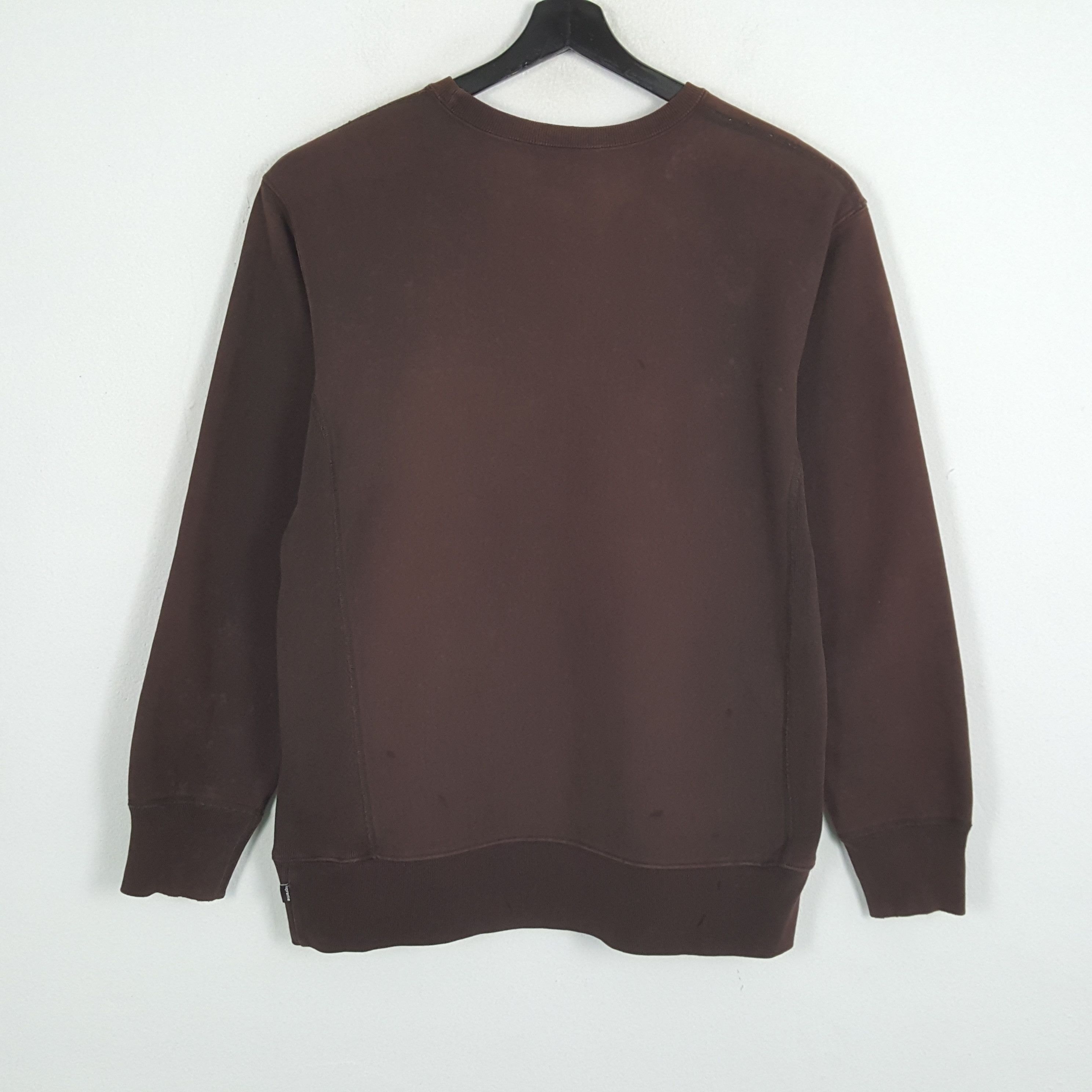 Supreme × Vintage SUPREME Center Spellout Design Skateboard Style Sweatshirt Size US L / EU 52-54 / 3 - 3 Thumbnail