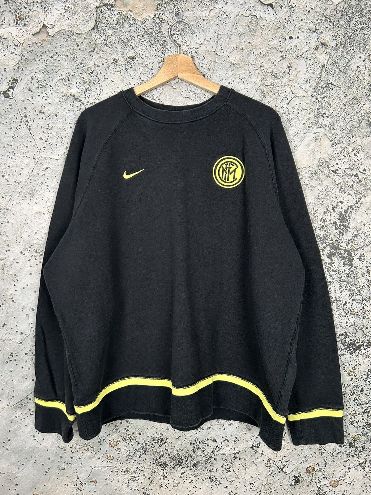 Nike Vintage Inter Milan Nike Soccer Crewneck Football Swoosh Size US XXL / EU 58 / 5 - 1 Thumbnail