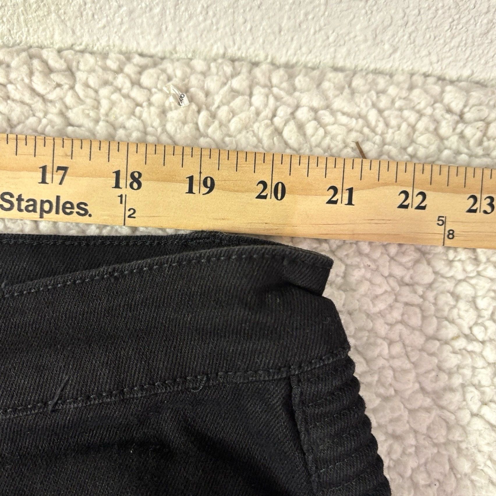 Vintage Xray Jeans Moto Jeans Moto Pants Mens 41x29 Black Slim Stretch Denim Ribbed Knee Biker Size US 40 / EU 56 - 4 Thumbnail