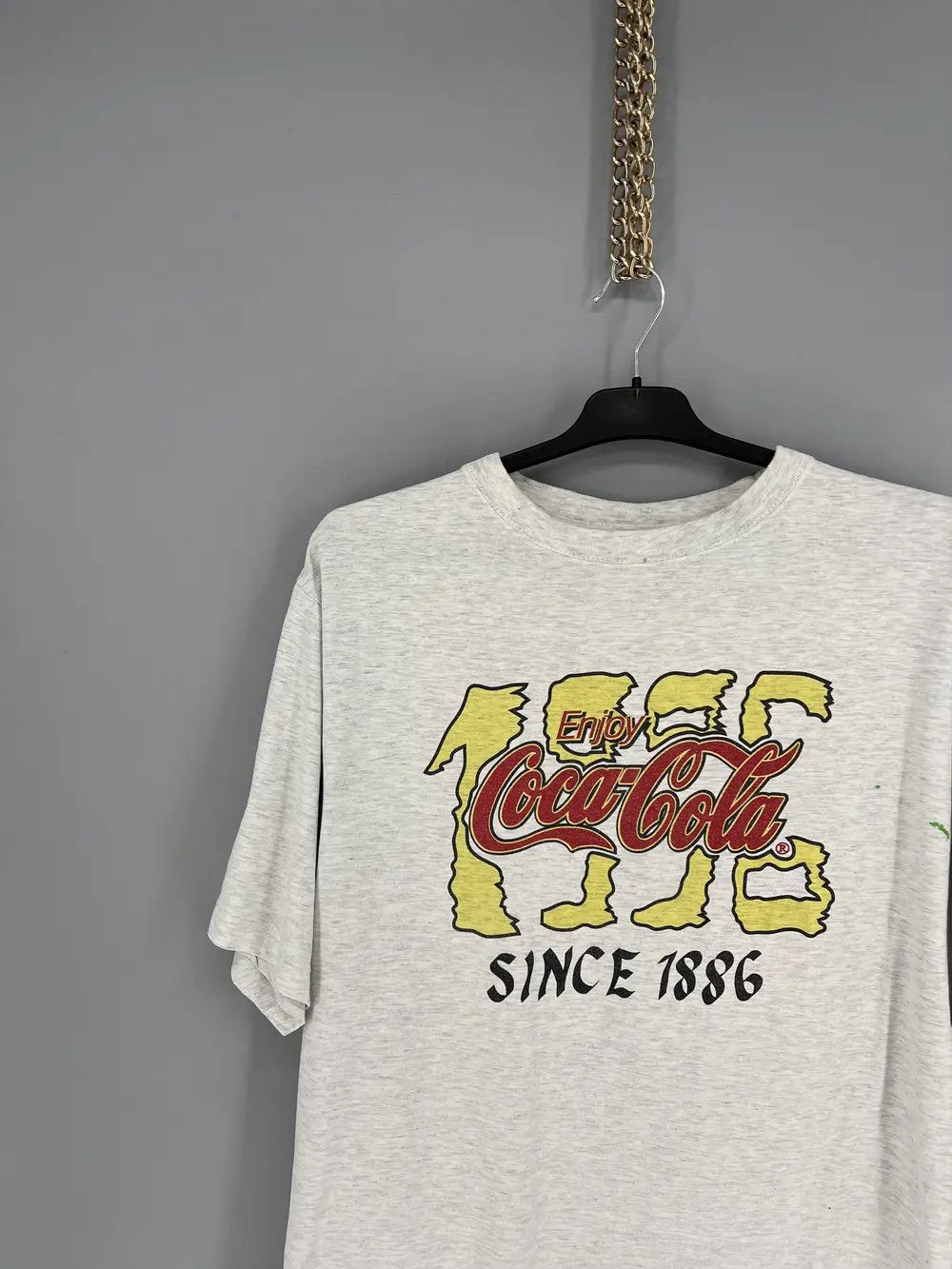 Vintage 1996 Euro UEFA Enjoy Coca Cola Vintage 90s T shirt Size US XL / EU 56 / 4 - 4 Thumbnail