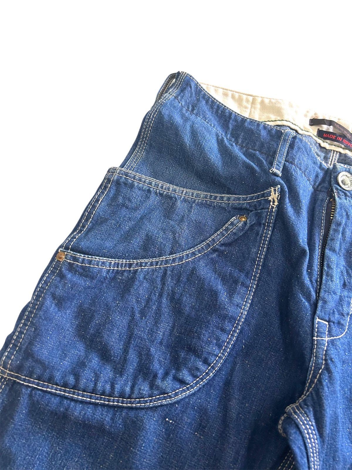 Japanese Brand × Vintage 💥 Vintage Japanese Denim Blue Way Nippon Classic Jeans Size US 32 / EU 48 - 8 Thumbnail