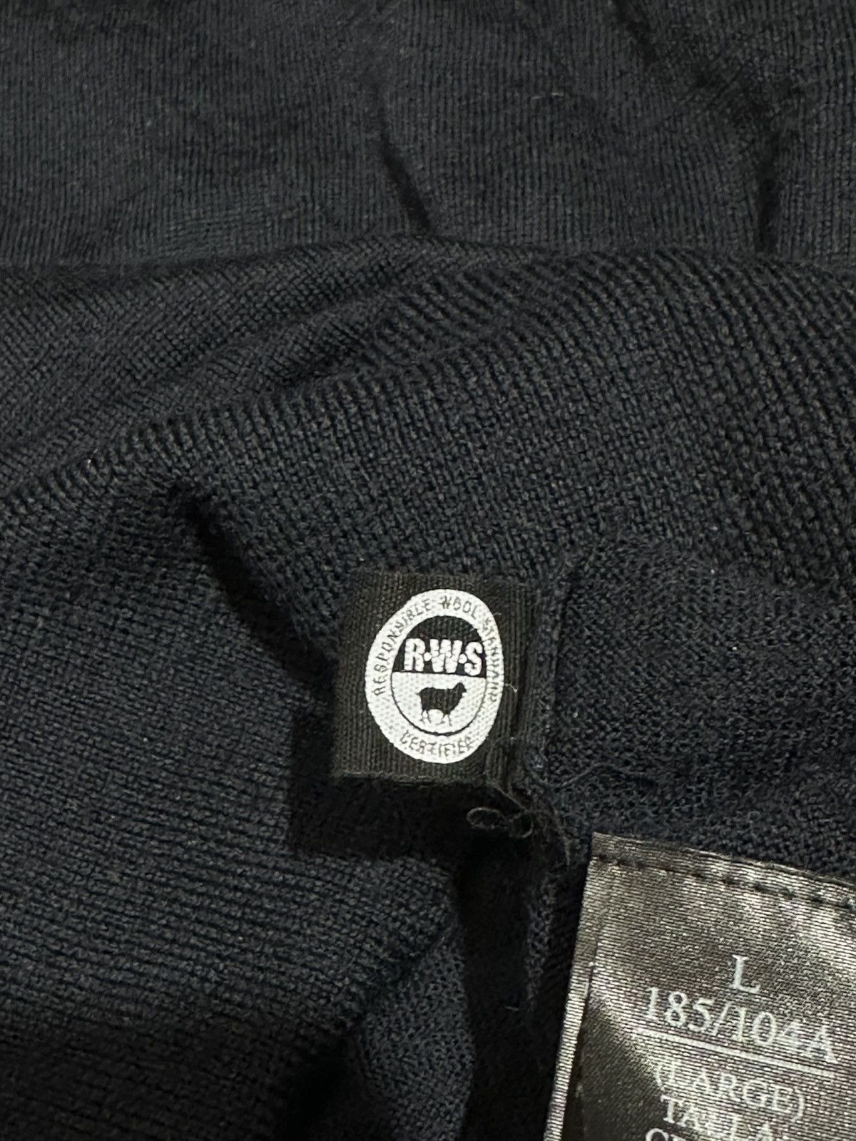 Allsaints AllSaints "Mode" Merino Wool Crew Jumper Size US L / EU 52-54 / 3 - 8 Thumbnail