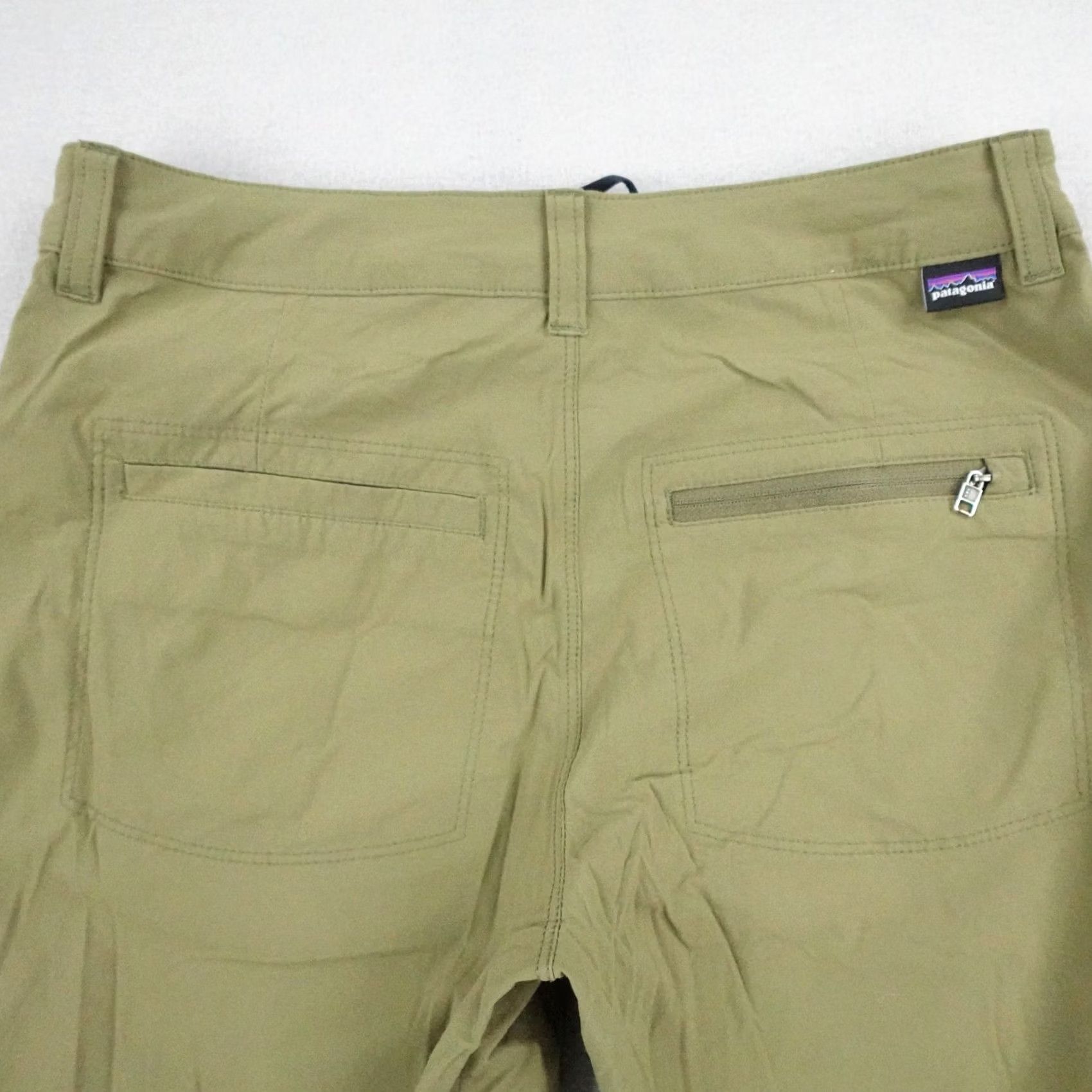 Patagonia Patagonia Pants Womens 0 Green Quandary Hiking Cargo Trail Lightweight Stretch Size 25" / US 0 / IT 36 - 5 Thumbnail