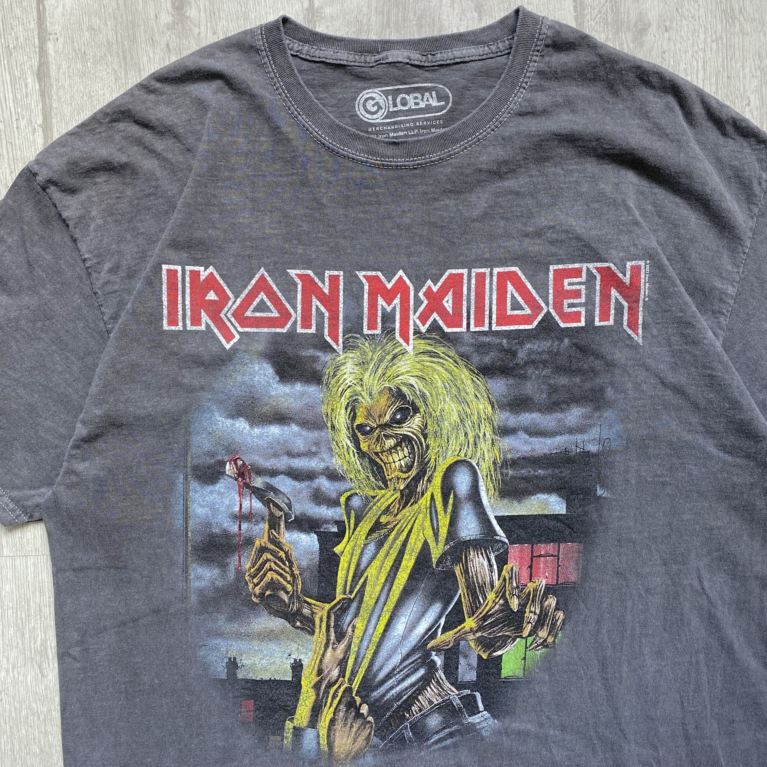 Band Tees 💀 Killers Iron Maiden Rock band tee vintage style Size US M / EU 48-50 / 2 - 4 Thumbnail