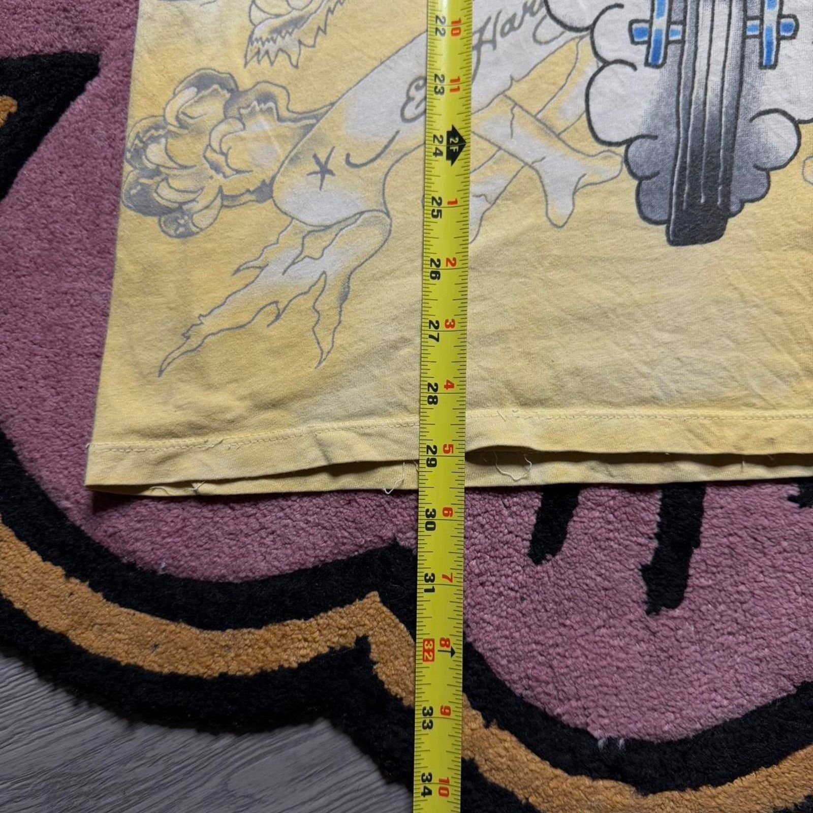 Ed Hardy × Vintage Vintage Y2K Ed Hardy by Christian Audiger Graphic T-shirt Size US L / EU 52-54 / 3 - 5 Thumbnail
