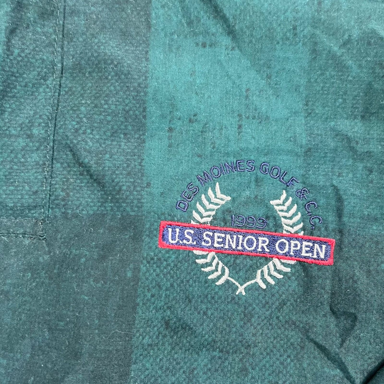Vintage Vintage 1999 U.S. Senior Open golf tournament windbreaker Size US L / EU 52-54 / 3 - 5 Thumbnail