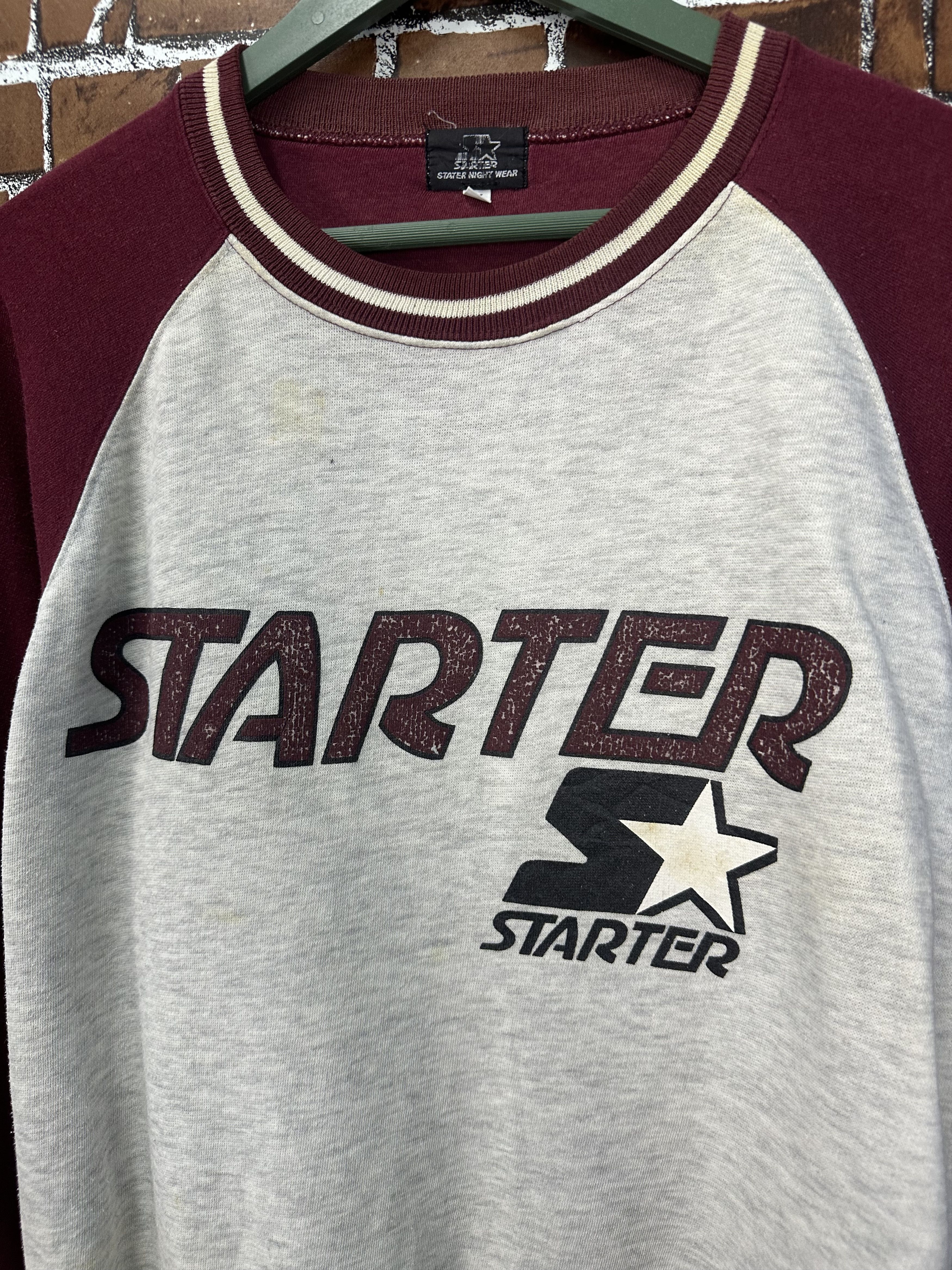 Starter Vintage Starter Night Wear Crewneck Z491 Size US M / EU 48-50 / 2 - 3 Thumbnail