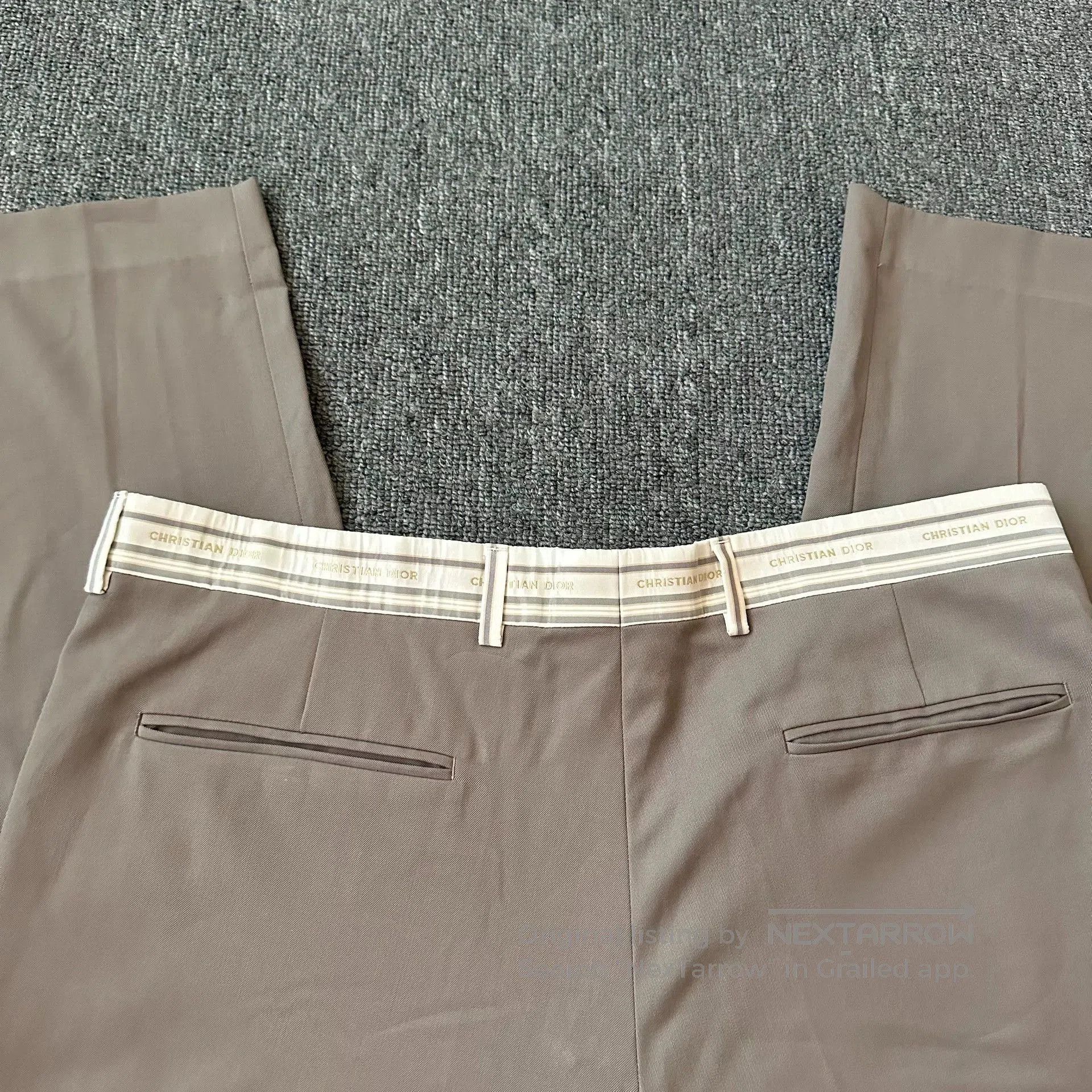 Dior Dior 23SS Khaki Diagonal Buckle Suit Set. Size US XL / EU 56 / 4 - 8 Thumbnail