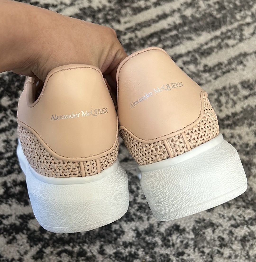 Alexander McQueen Alexander McQueen Larry raffia Oversized sneakers size 40 Size US 10 / IT 40 - 5 Thumbnail