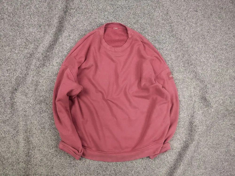 Alo Alo Yoga Accolade Crew Neck Oversized Sweatshirt purple pink Size L / US 10 / IT 46 - 1 Thumbnail