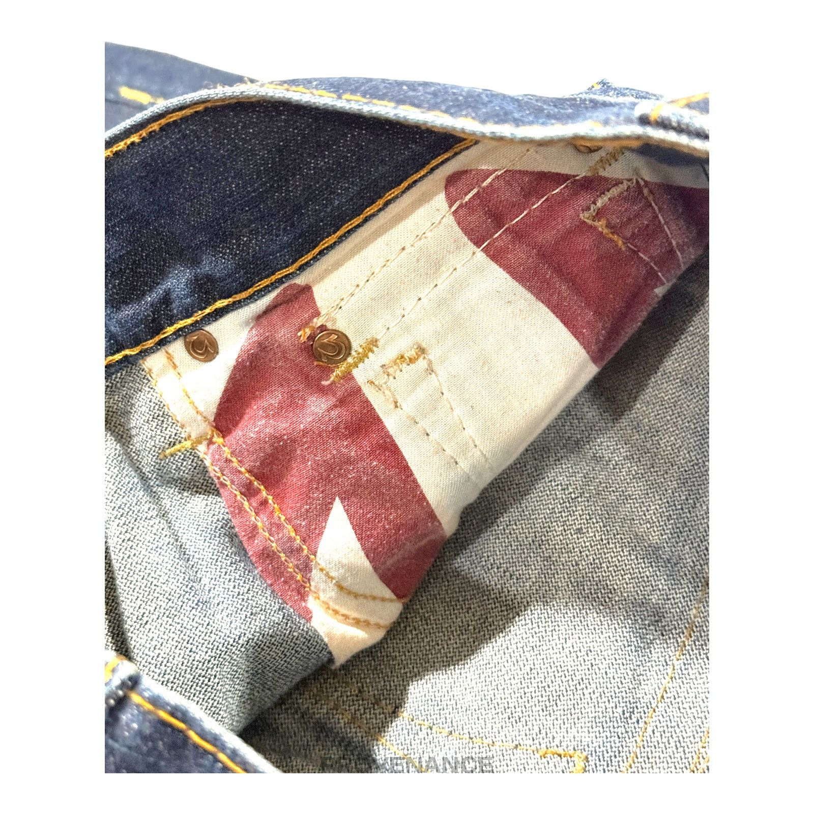 True Religion 🔴 True Religion Blue Denim Jeans - Red - 29 Size US 29 - 6 Thumbnail