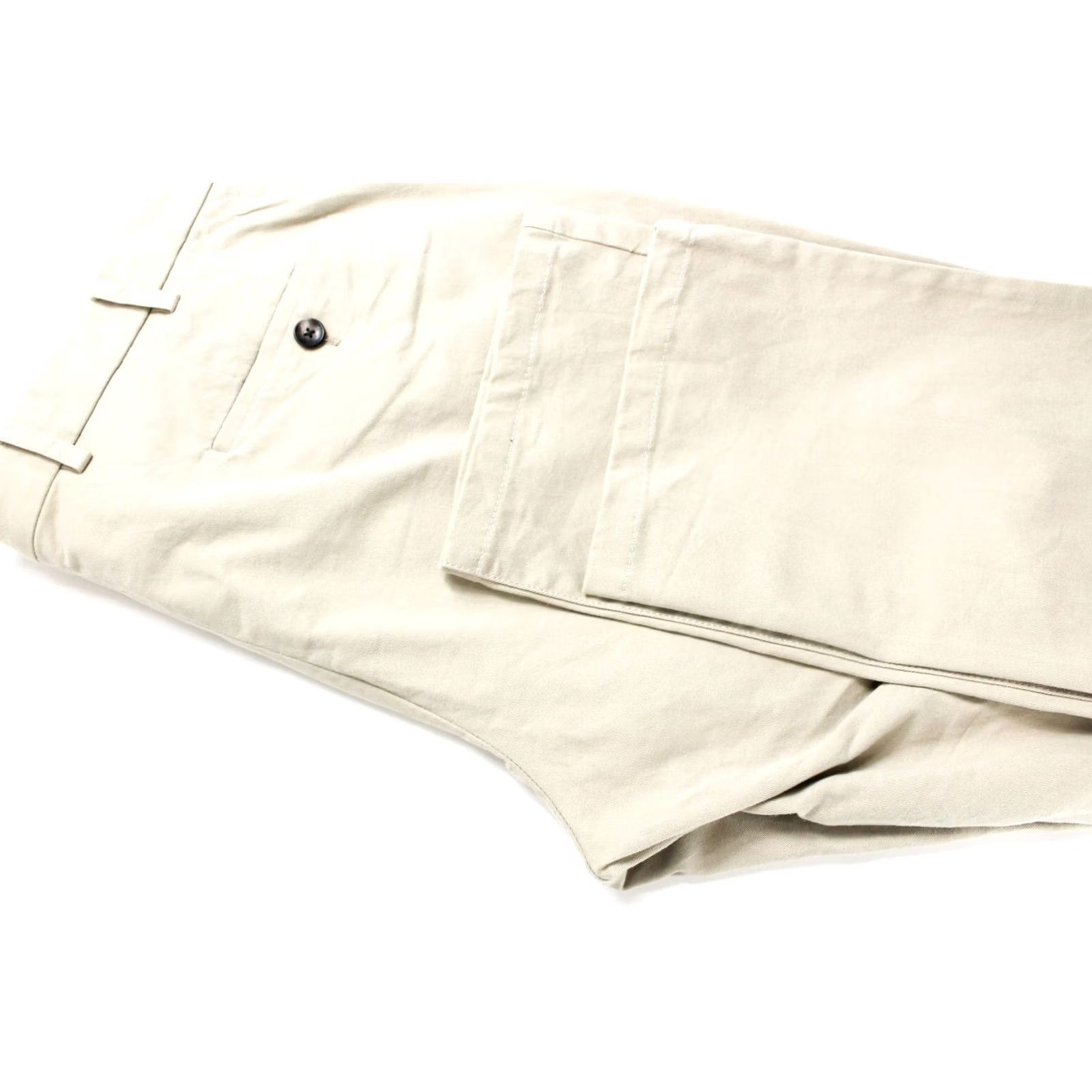 Suitsupply Suitsupply Porto Trousers Men's UK 36 Pure Cotton Chino Pockets Zip Fly Beige Jeans Trousers Mens Regular Cotton Beige Porto Size US 36 / EU 52 - 5 Thumbnail
