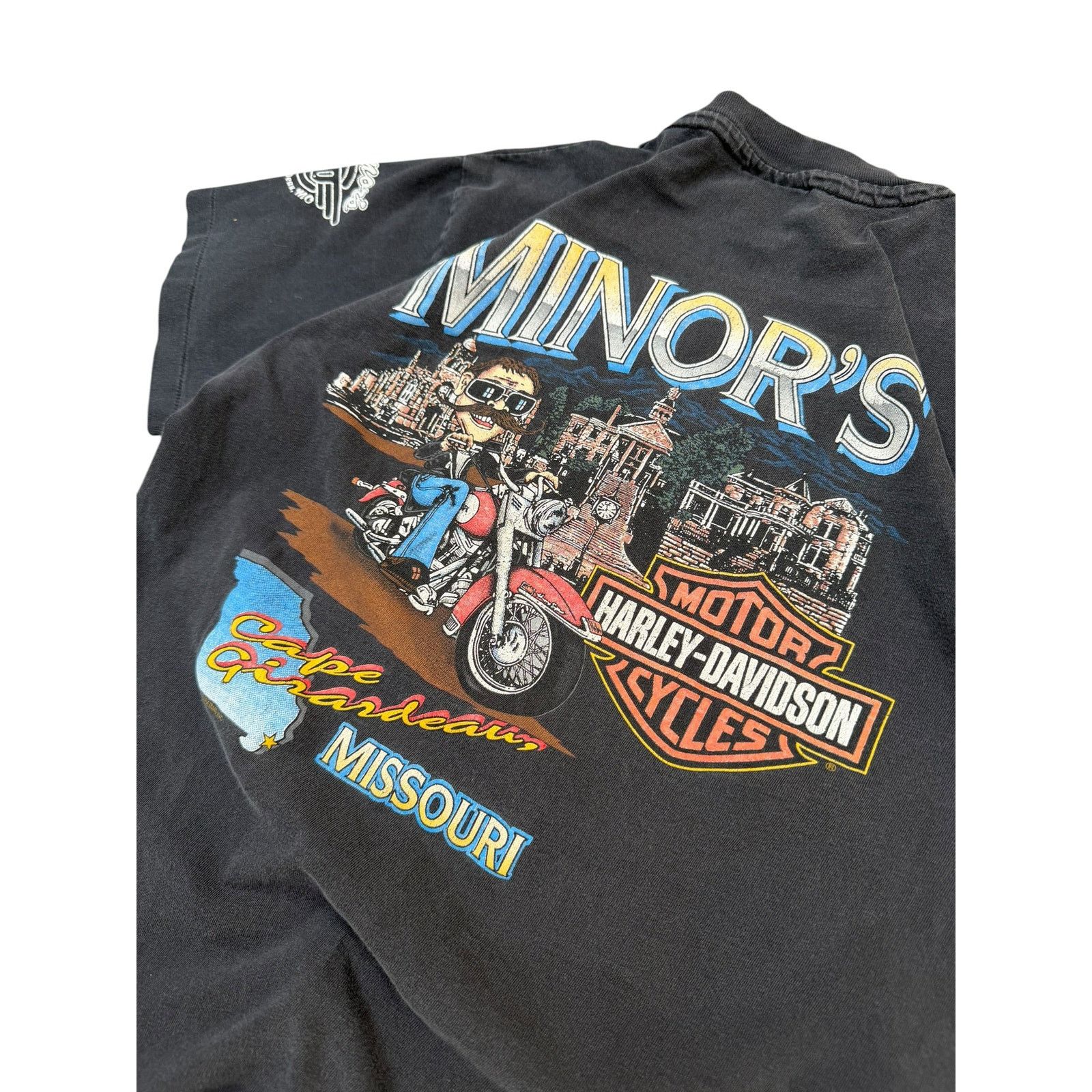 Harley Davidson 1993 Harley Davidson x Warner Brothers RoadRunner T-Shirt Size US M / EU 48-50 / 2 - 8 Thumbnail