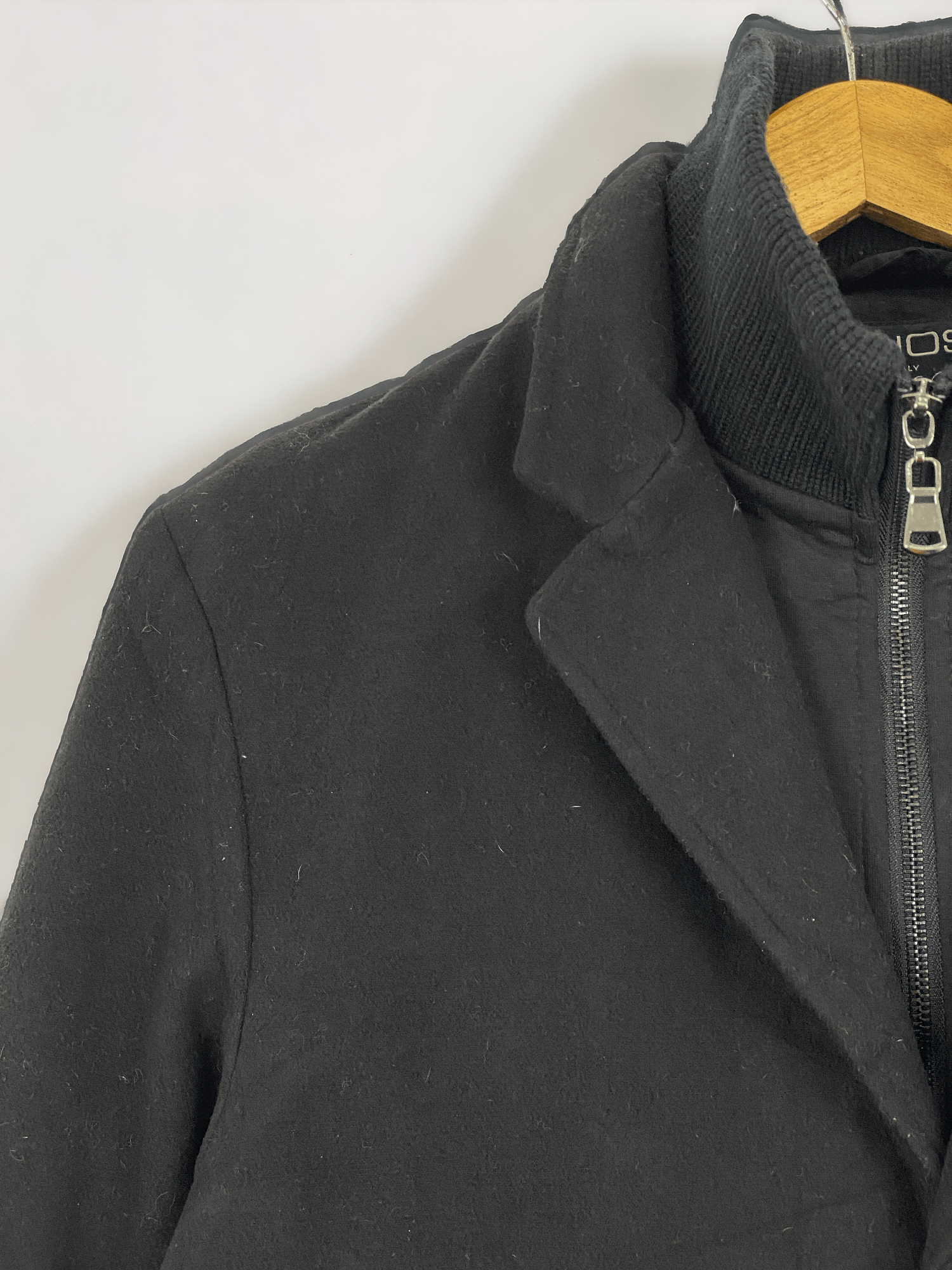 If Six Was Nine Vintage Enos Italy Heavy Coat Zipper Up Long Jacket JA0063 Size US L / EU 52-54 / 3 - 8 Thumbnail