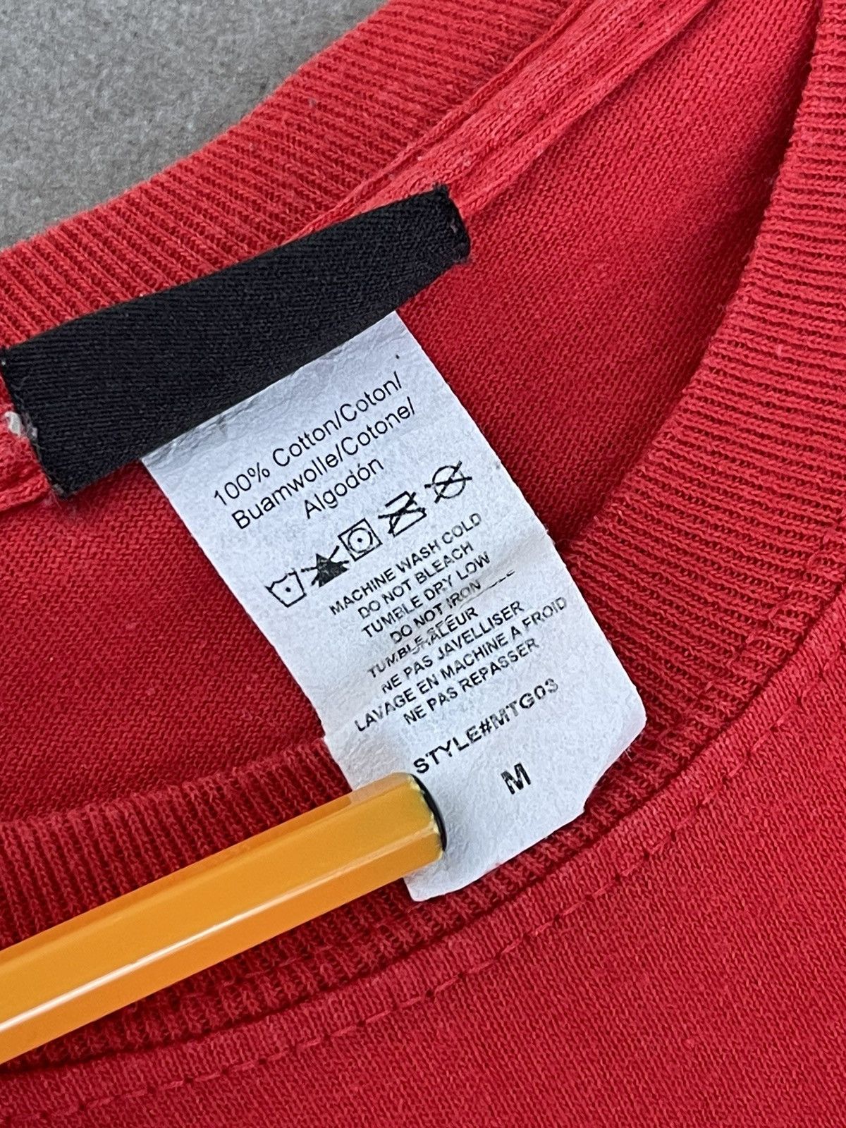 Gosha Rubchinskiy AW17 Gosha Rubchinskiy Mumiy Troll Red Longsleeve Size US M / EU 48-50 / 2 - 14 Thumbnail